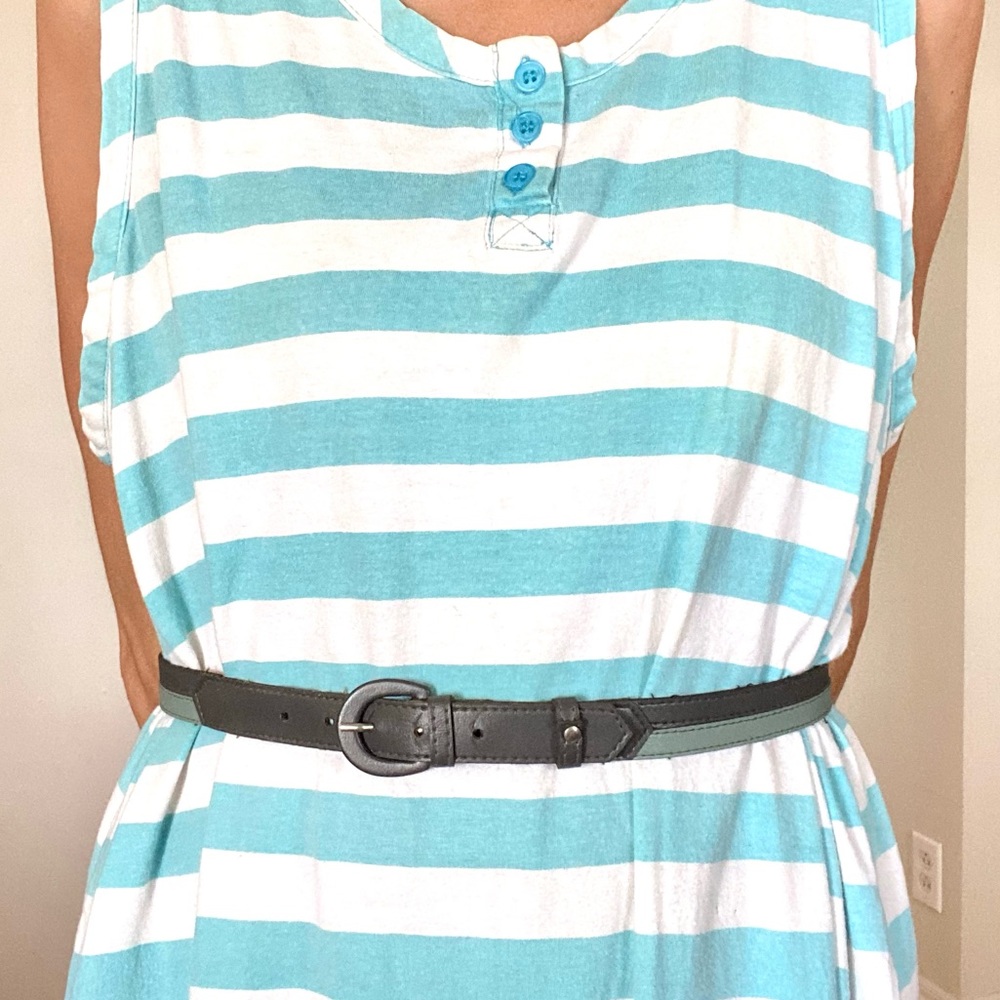 Vintage Faux Leather Belt